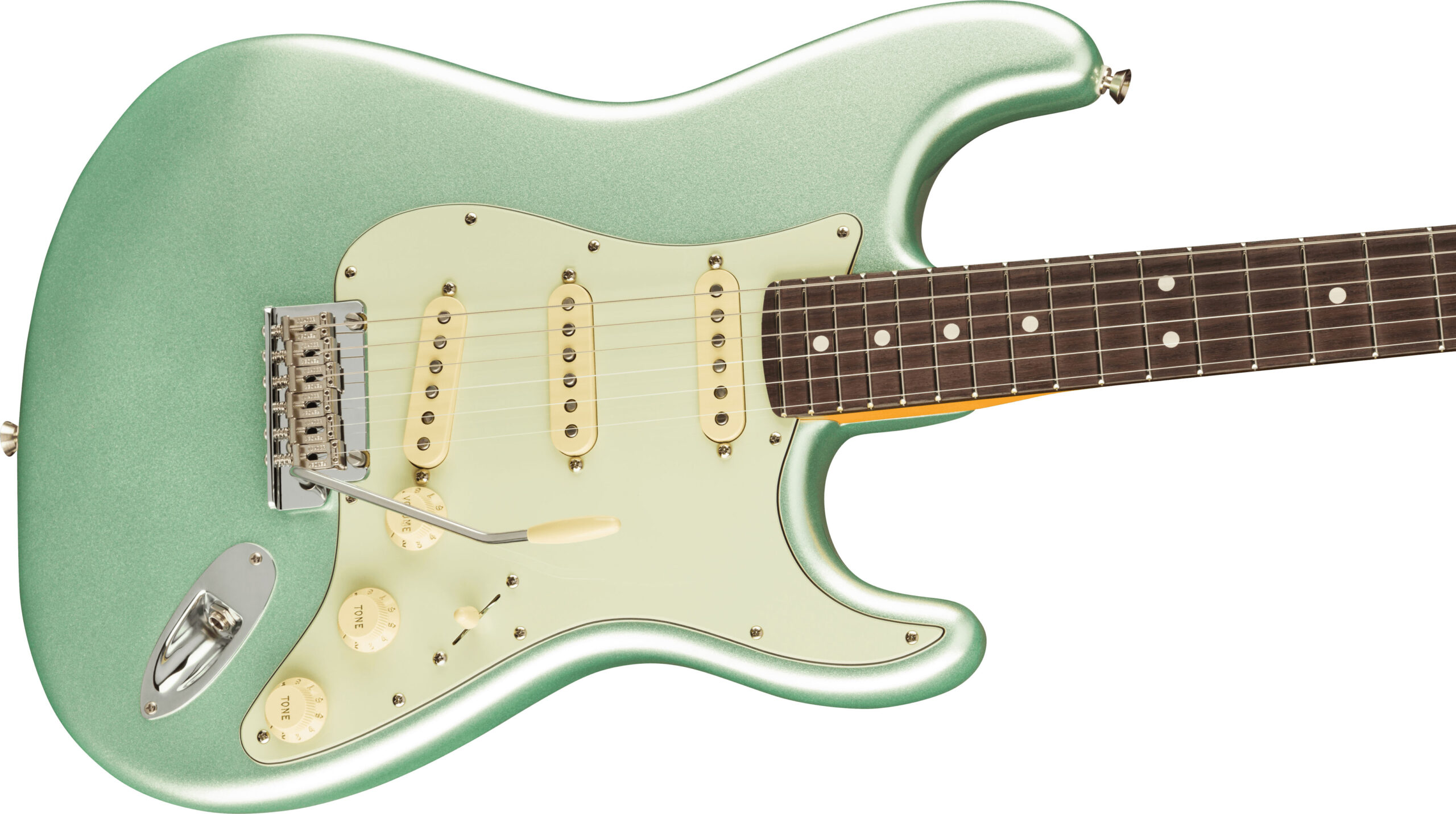 American Professional II Stratocaster®, Rosewood Fingerboard, Mystic Surf Green - Image 5