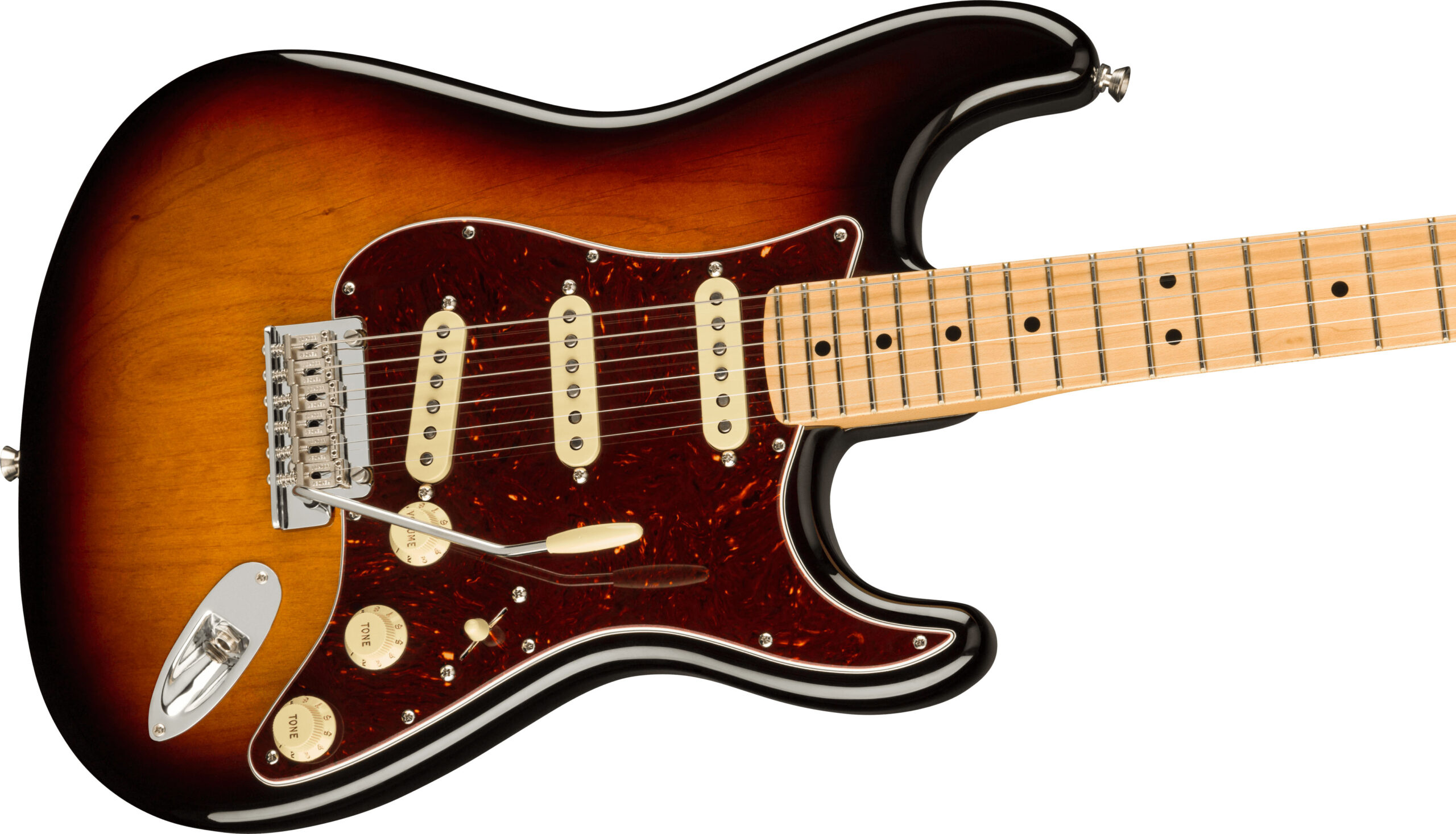 American Professional II Stratocaster®, Maple Fingerboard, 3-Color Sunburst - Image 5
