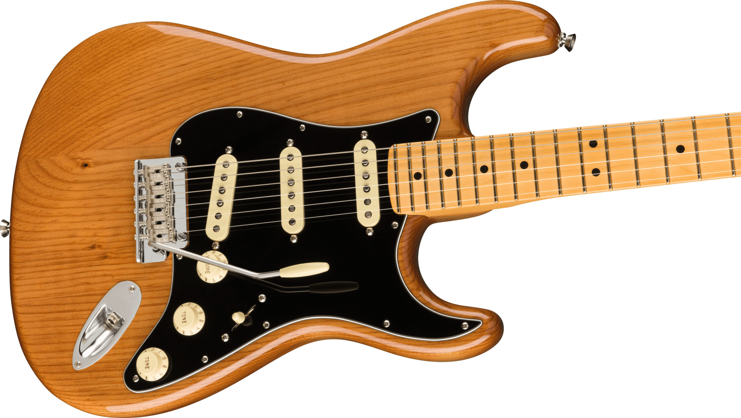 American Professional II Stratocaster®, Maple Fingerboard, Roasted Pine - Image 5