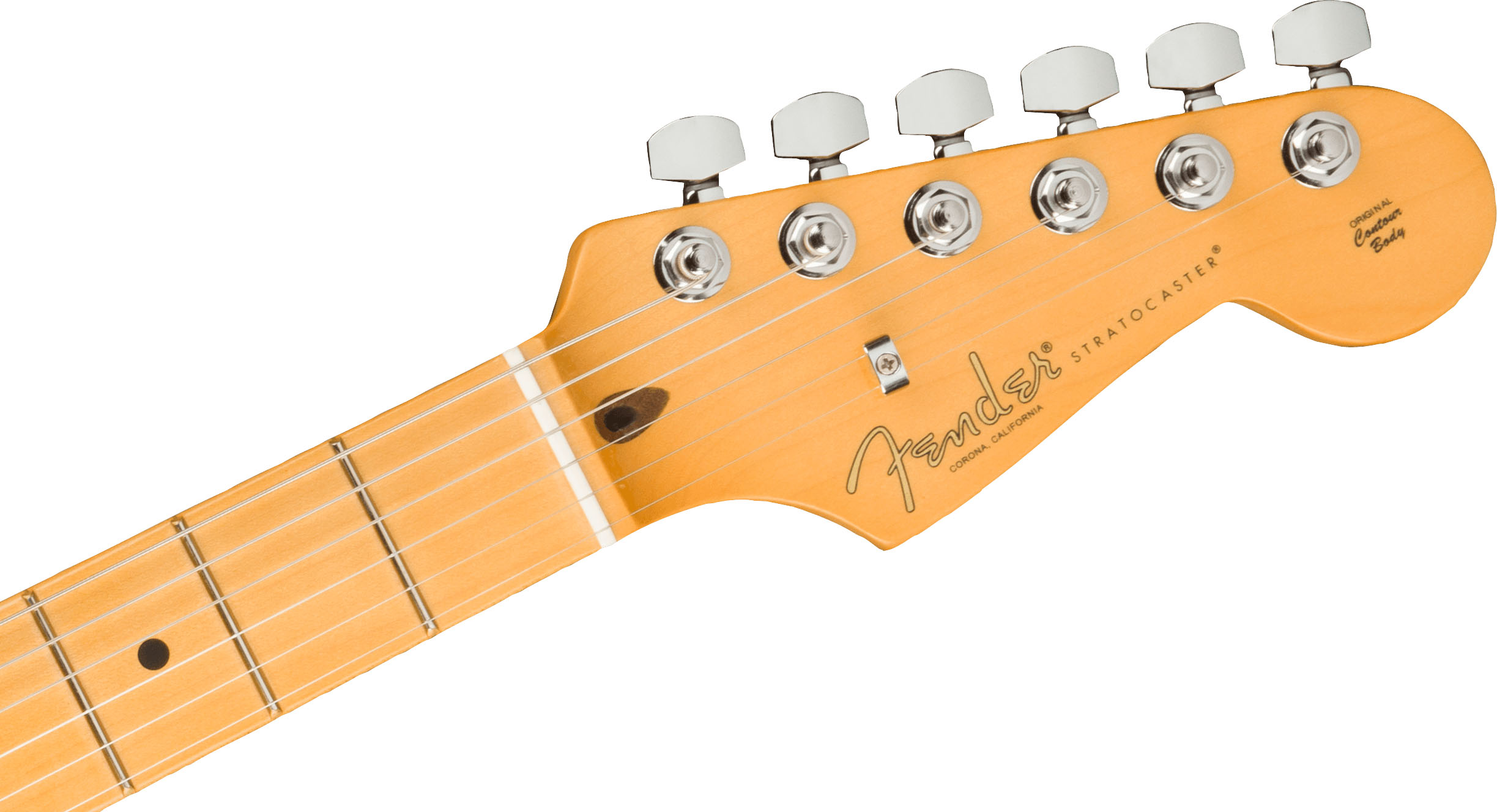 American Professional II Stratocaster® HSS, Maple Fingerboard, Olympic White - Image 6