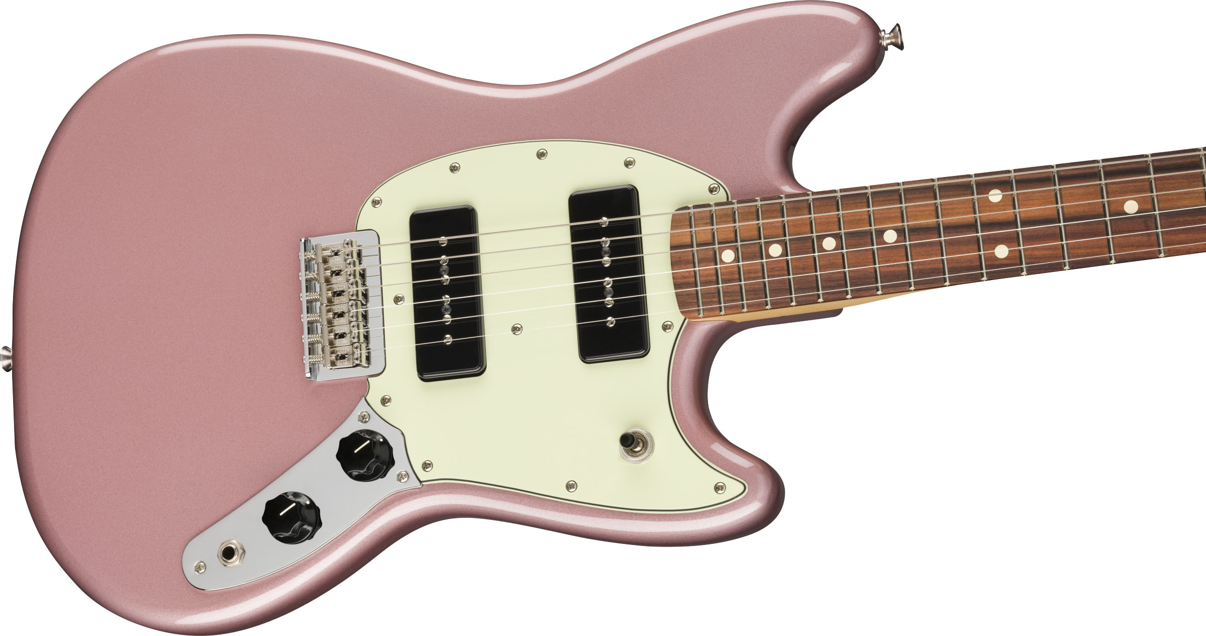 Player Mustang® 90, Pau Ferro Fingerboard, Burgundy Mist Metallic - Image 5