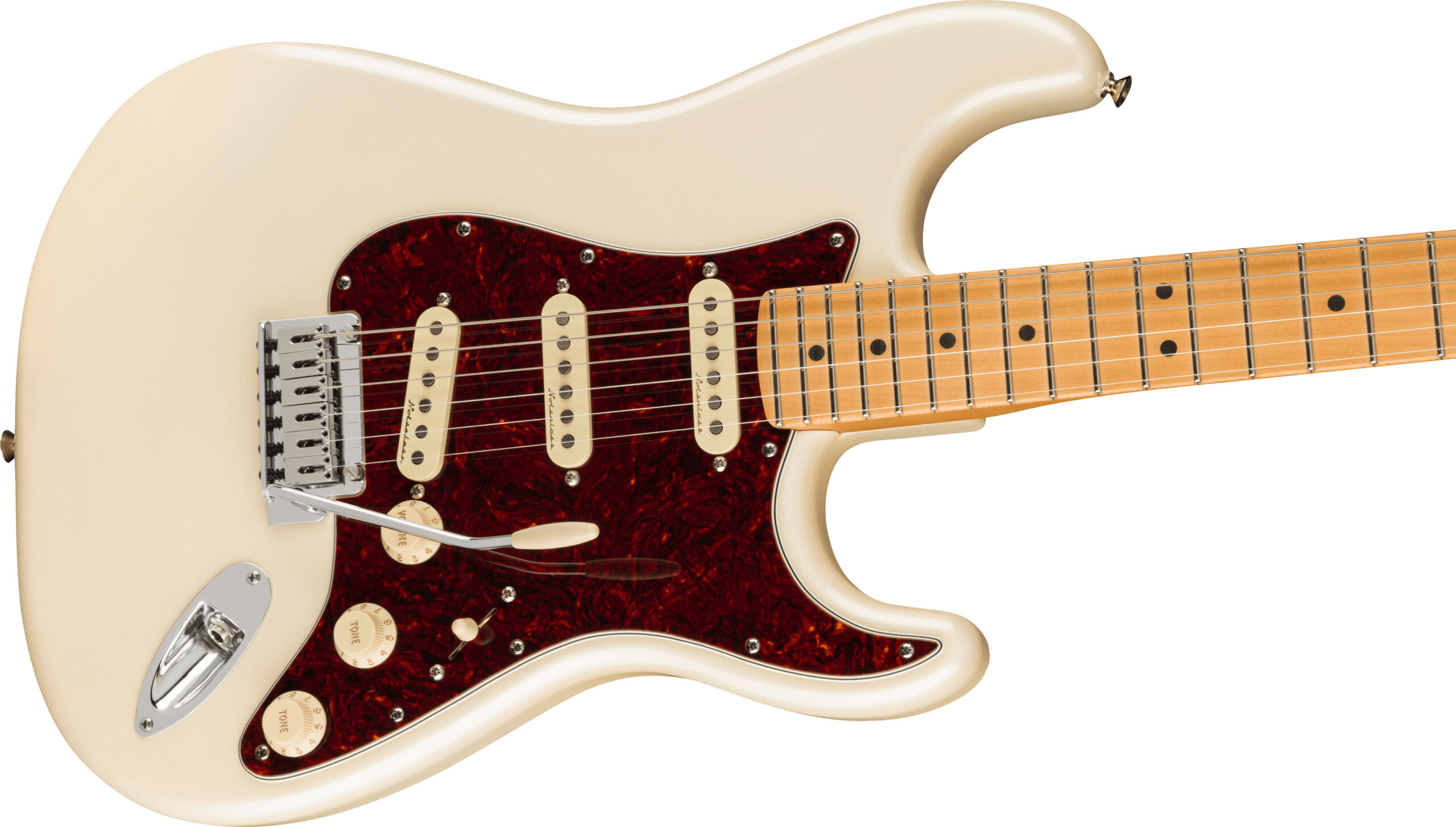 Player Plus Stratocaster®, Maple Fingerboard, Olympic Pearl - Image 5