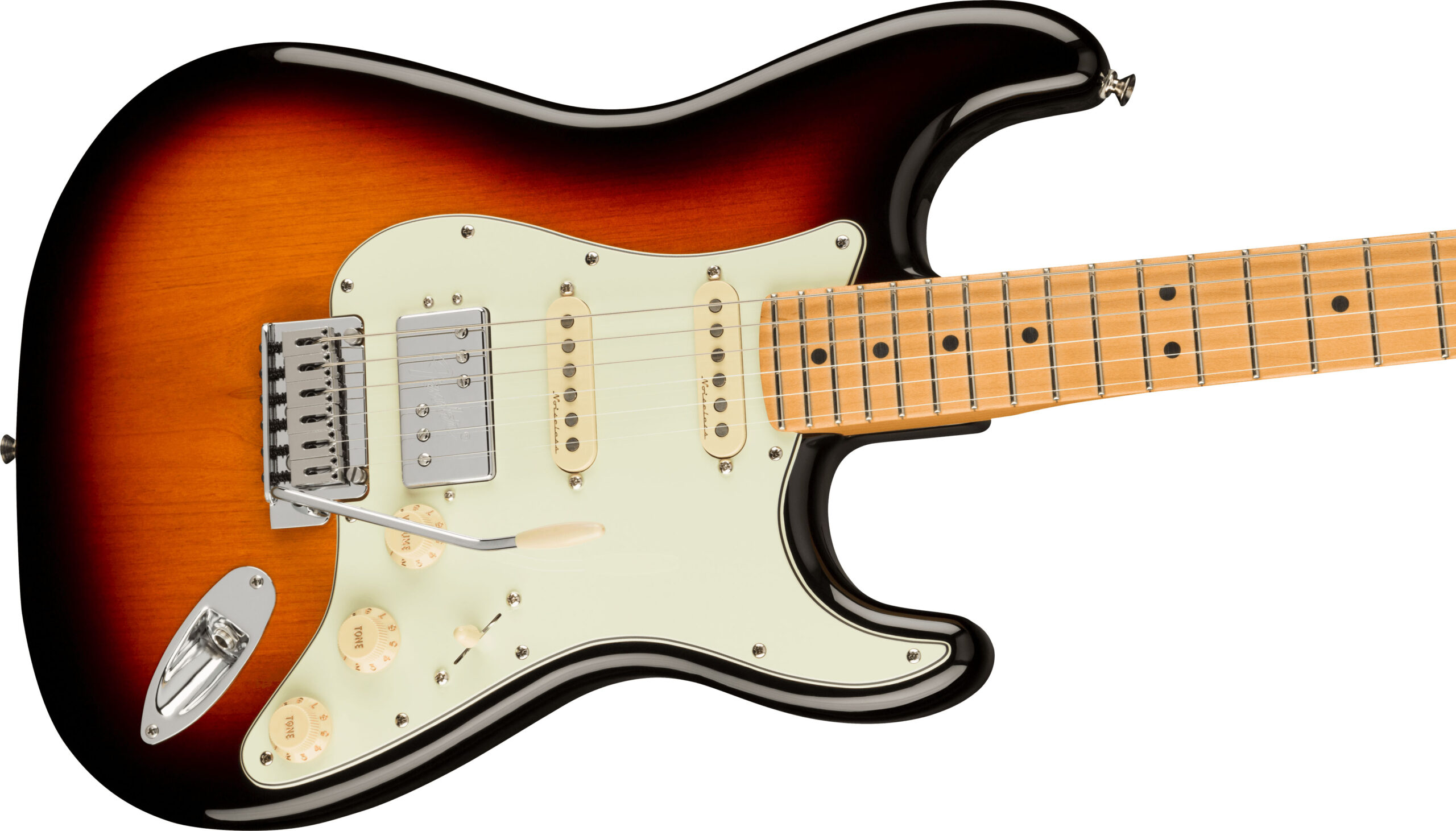Player Plus Stratocaster® HSS, Maple Fingerboard, 3-Color Sunburst - Image 5