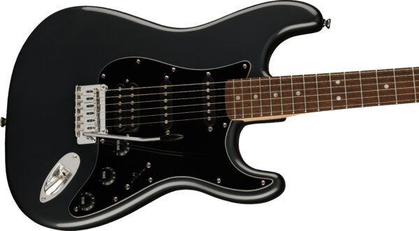 Affinity Series™ Stratocaster® HSS Pack, Laurel Fingerboard, Charcoal Frost Metallic, Gig Bag, 15G - 230V EU - Image 5