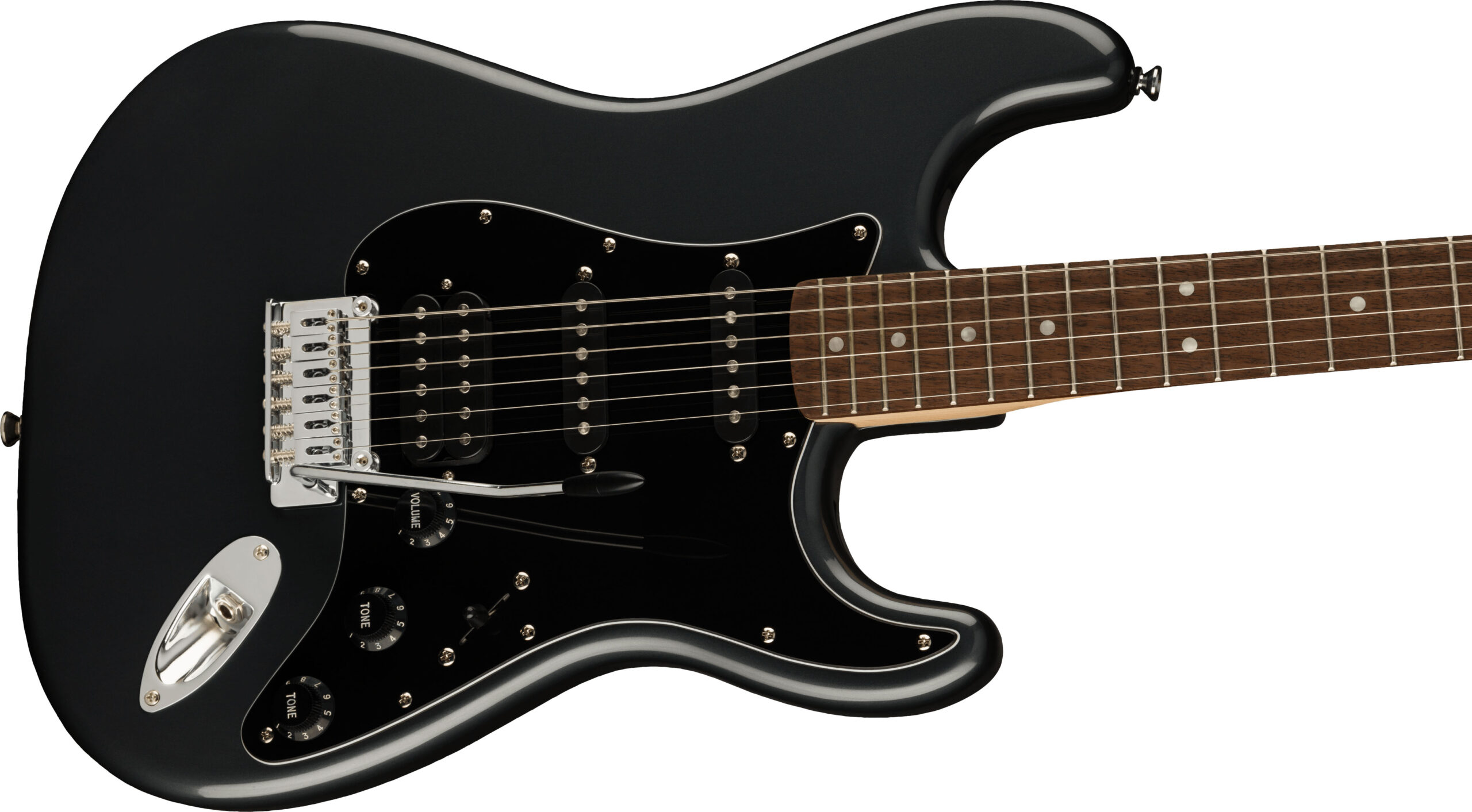 Affinity Series™ Stratocaster® HSS Pack, Laurel Fingerboard, Charcoal Frost Metallic, Gig Bag, 15G - 230V EU - Image 5