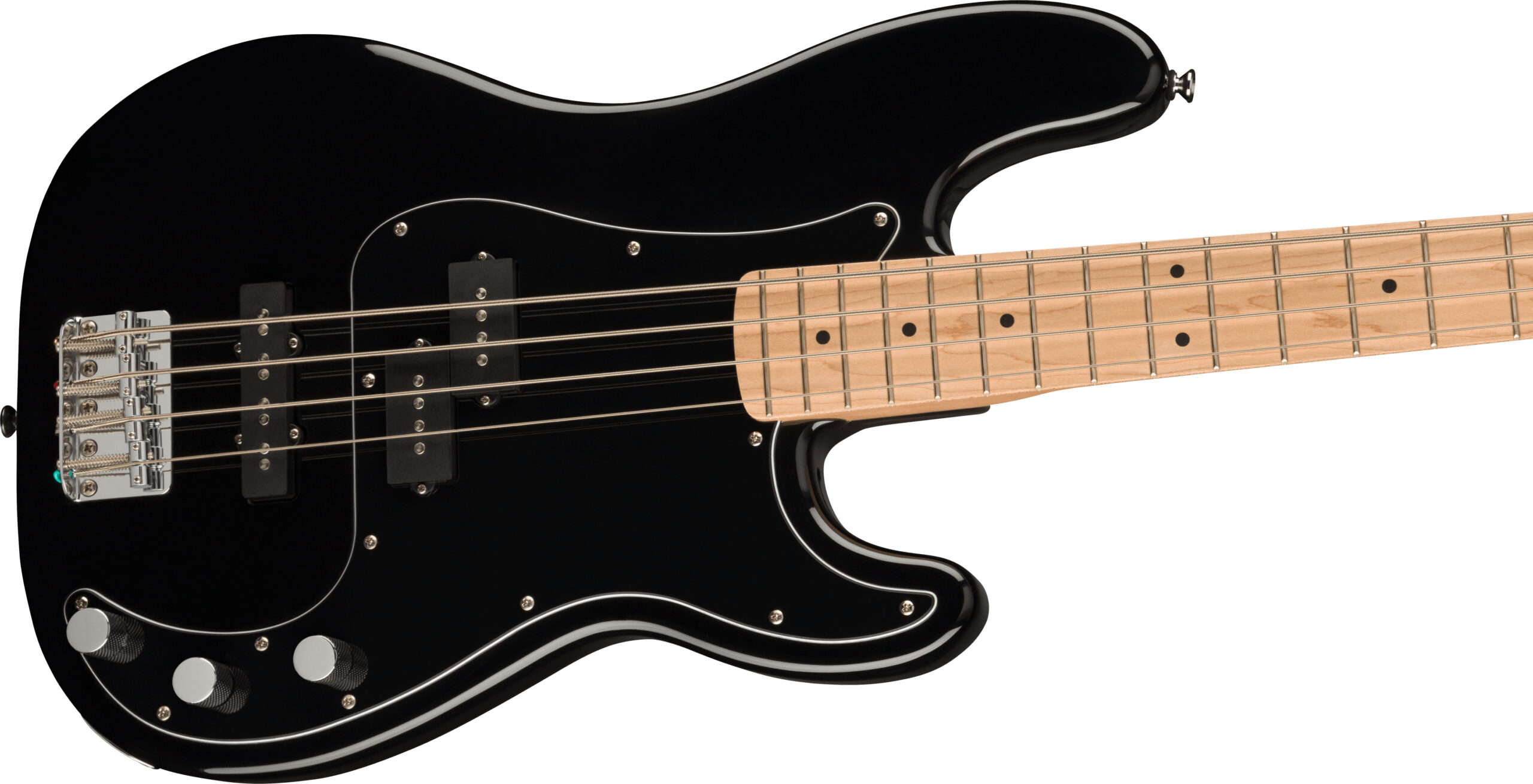 Affinity Series™ Precision Bass® PJ Pack, Maple Fingerboard, Black, Gig Bag, Rumble 15 - 230V EU - Image 5