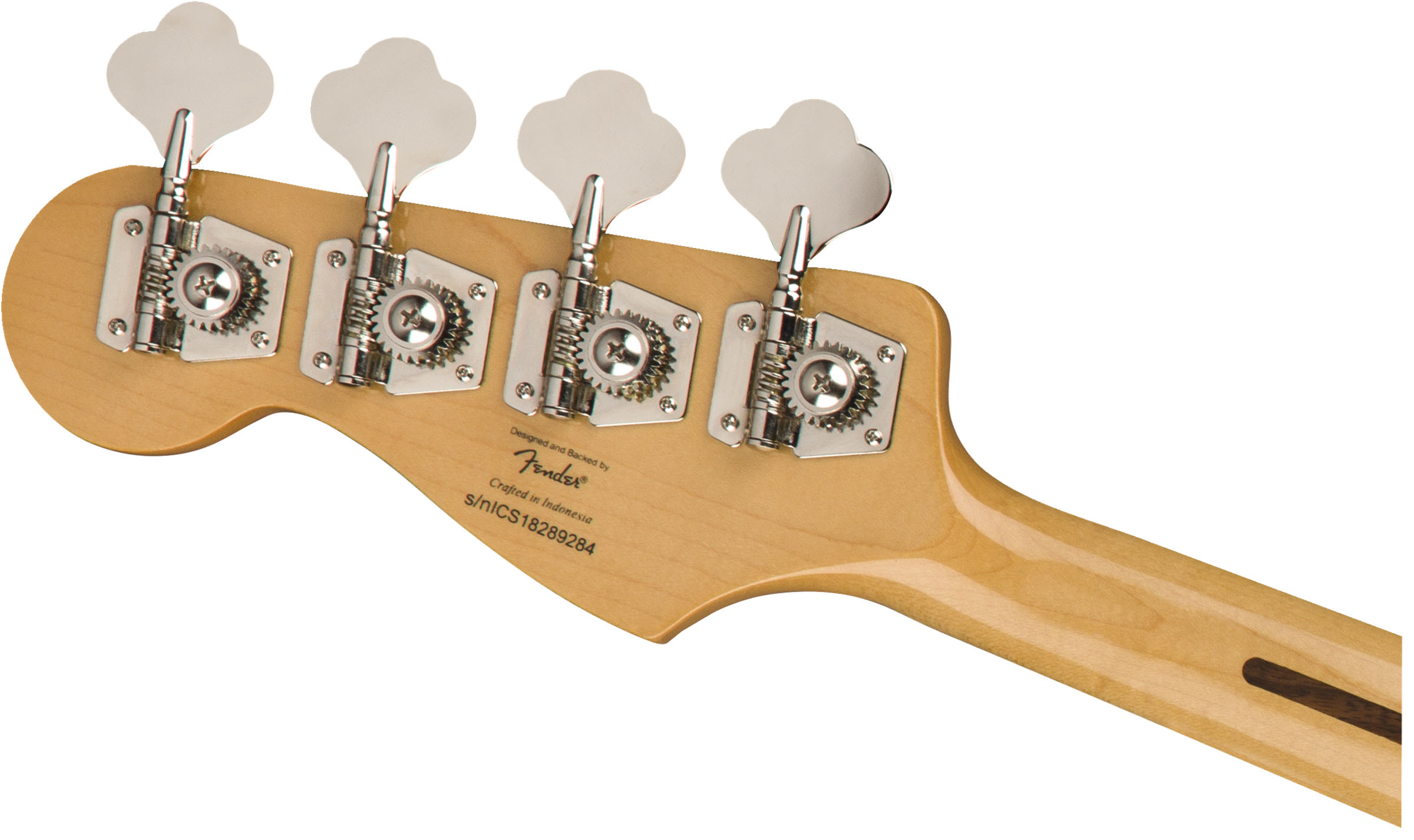 Classic Vibe '60s Jazz Bass® Fretless, Laurel Fingerboard, 3-Color Sunburst - Image 7
