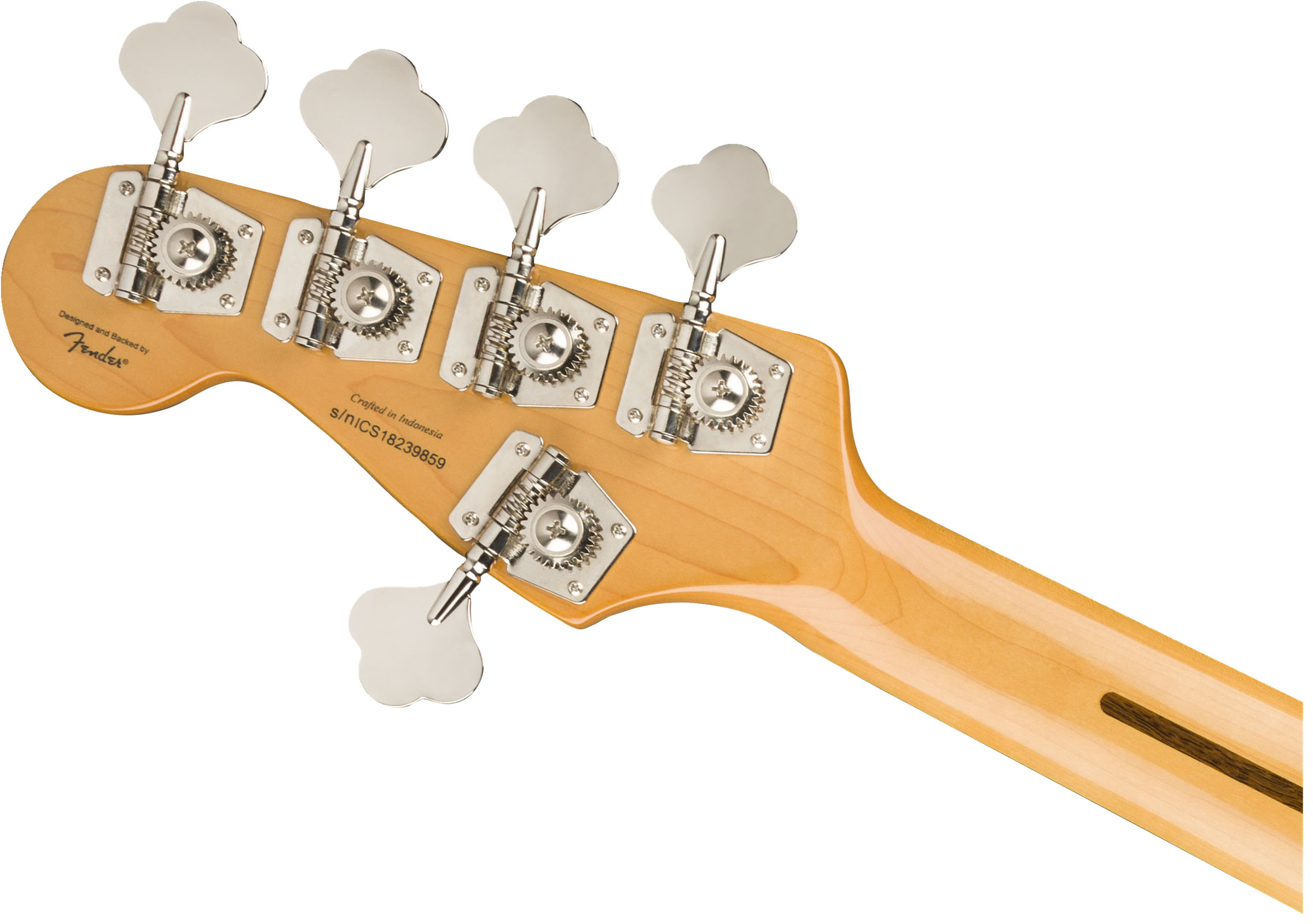 Classic Vibe '70s Jazz Bass® V, Maple Fingerboard, Black - Image 7
