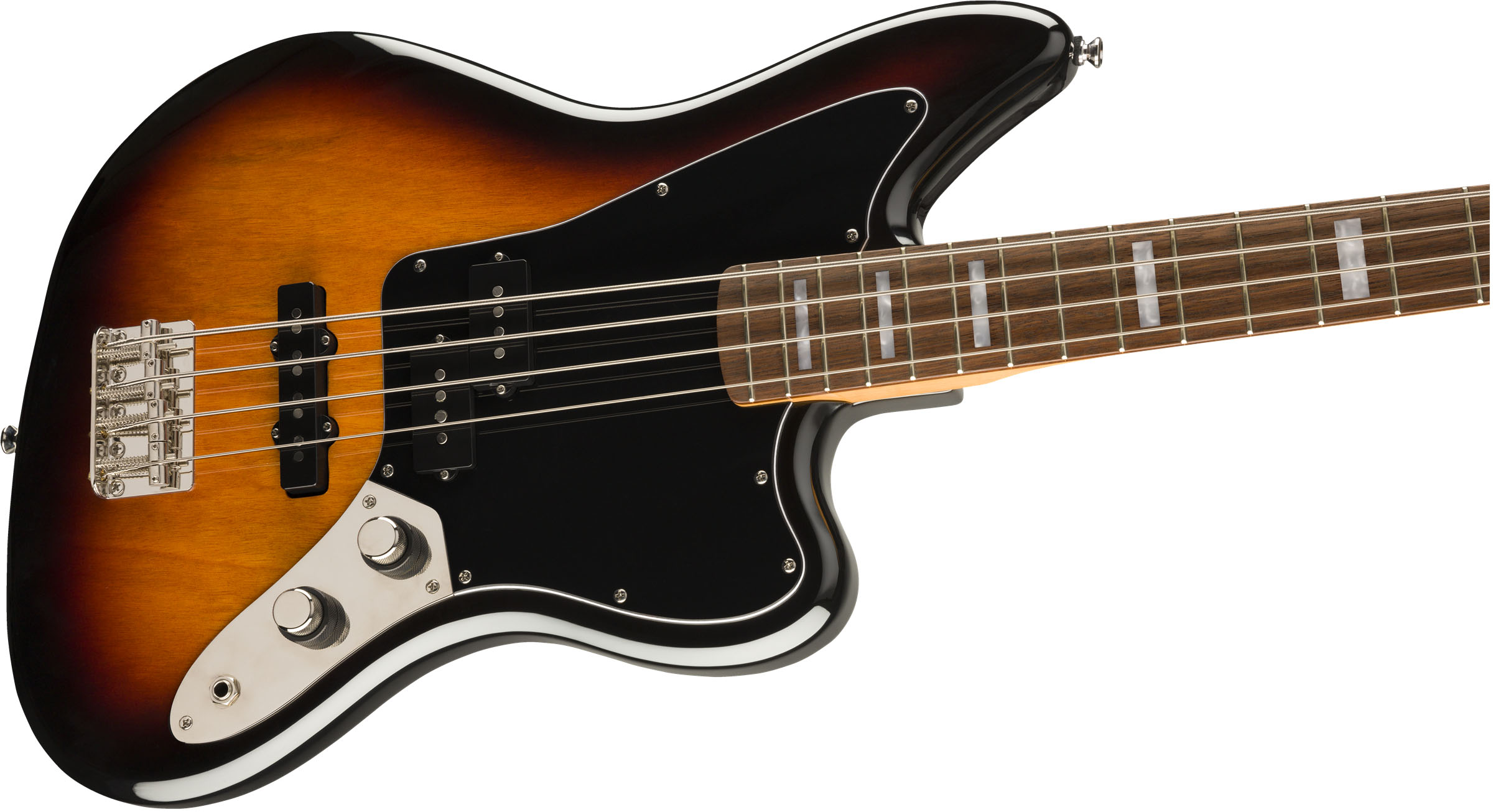 Classic Vibe Jaguar® Bass, Laurel Fingerboard, 3-Color Sunburst - Image 5