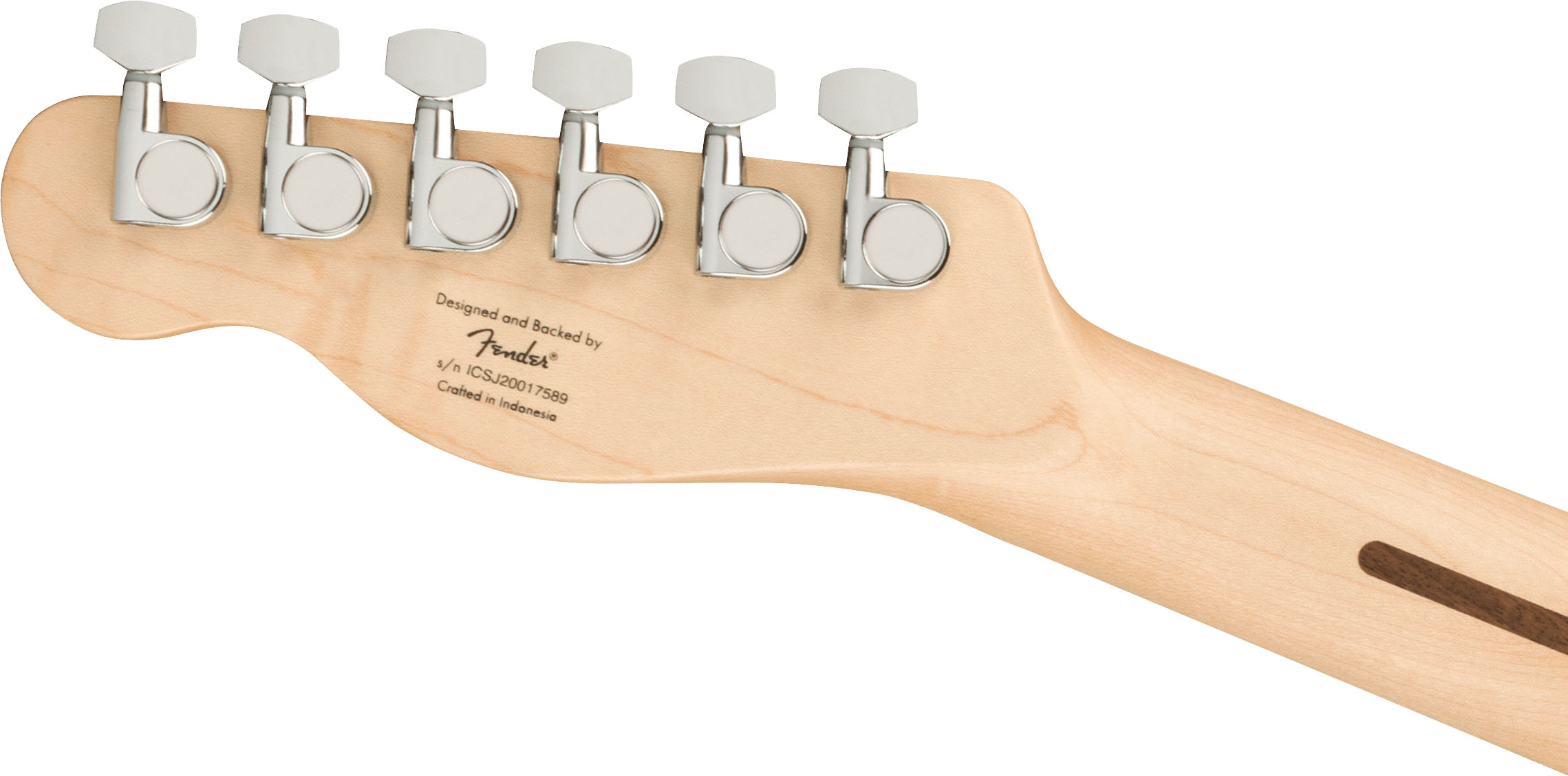 Affinity Series™ Telecaster®, Laurel Fingerboard, White Pickguard, Lake Placid Blue - Image 7