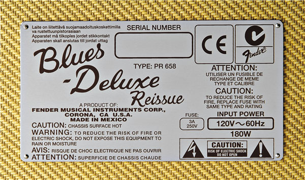 Blues Deluxe™ Reissue, 230V UK - Image 4