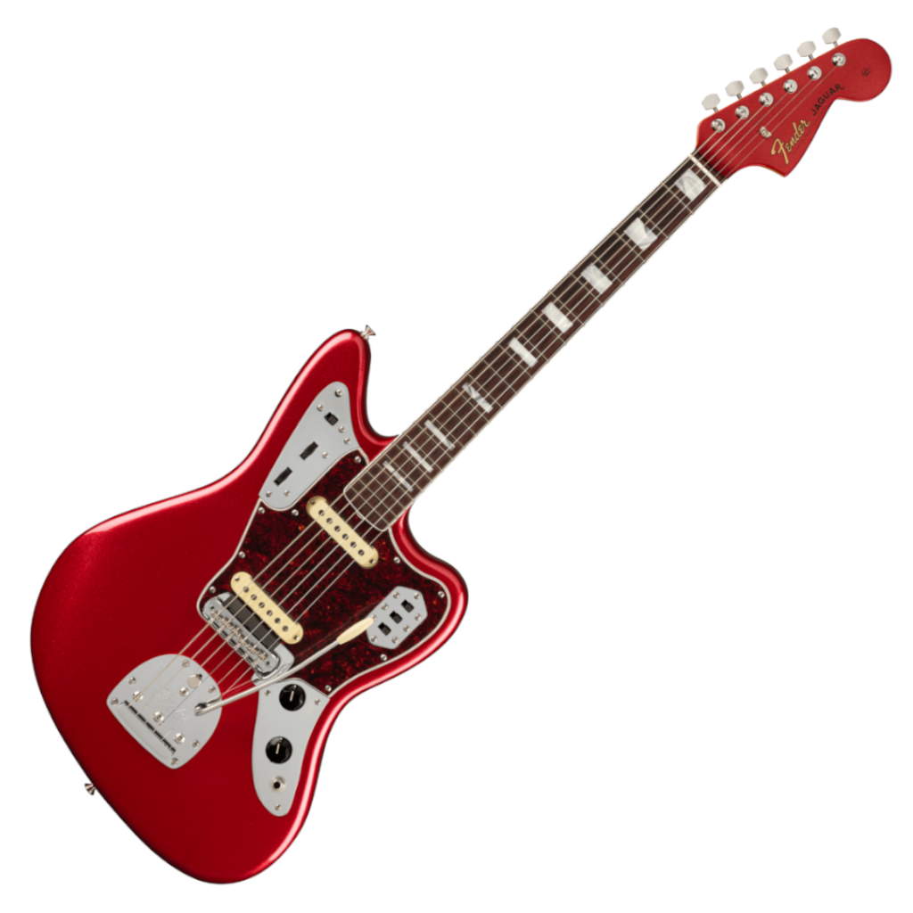 Fender 60th Anniversary Jaguar - Rosewood Fretboard - Mystic Dakota Red - Image 2