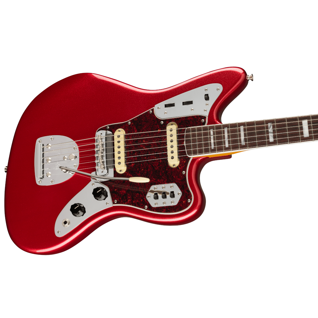 Fender 60th Anniversary Jaguar - Rosewood Fretboard - Mystic Dakota Red - Image 4