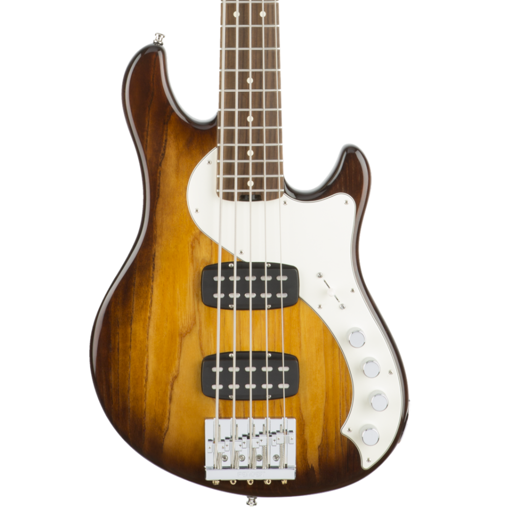 Fender American Elite Dimension™ Bass V HH 5-String Bass Guitar - Rosewood Fingerboard - Violin Burst