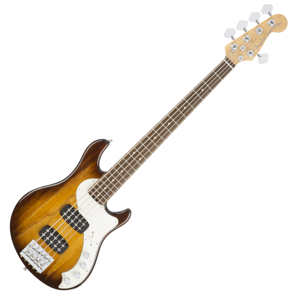 Fender American Elite Dimension™ Bass V HH 5-String Bass Guitar - Rosewood Fingerboard - Violin Burst - Image 2
