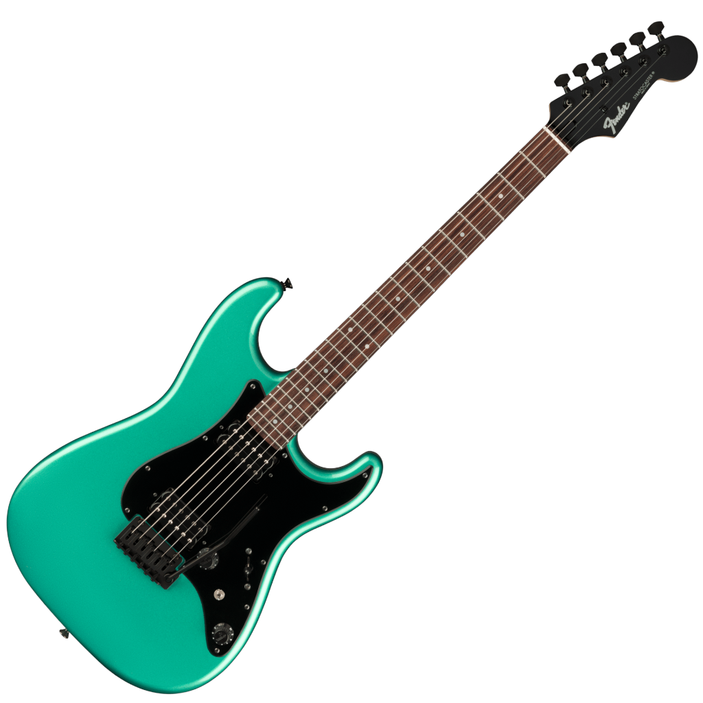 Fender MIJ Boxer® Series Stratocaster® HH Electric Guitar - Rosewood Fingerboard - Sherwood Green Metallic - Image 2