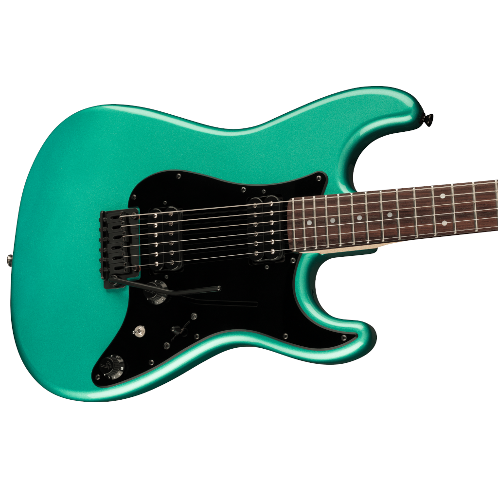 Fender MIJ Boxer® Series Stratocaster® HH Electric Guitar - Rosewood Fingerboard - Sherwood Green Metallic - Image 4