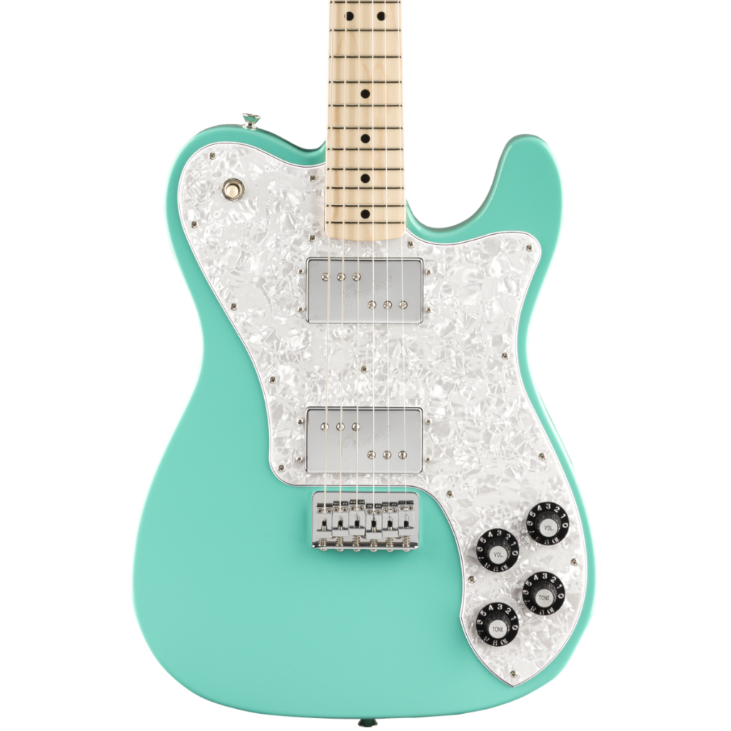 Fender 2020 Limited Edition Traditional 70s Tele® Deluxe Electric Guitar - Maple Fingerboard - Sea Foam Green