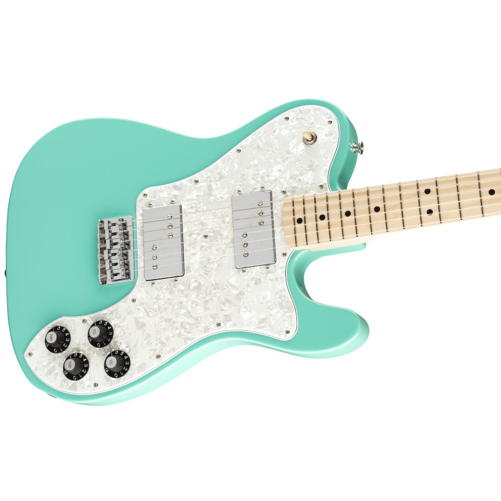 Fender 2020 Limited Edition Traditional 70s Tele® Deluxe Electric Guitar - Maple Fingerboard - Sea Foam Green - Image 4