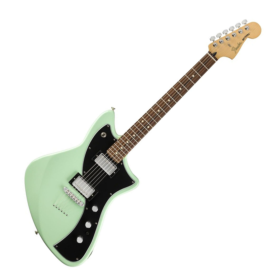 Fender Meteora® HH - Pau Ferro Fretboard - Surf Green - Image 6