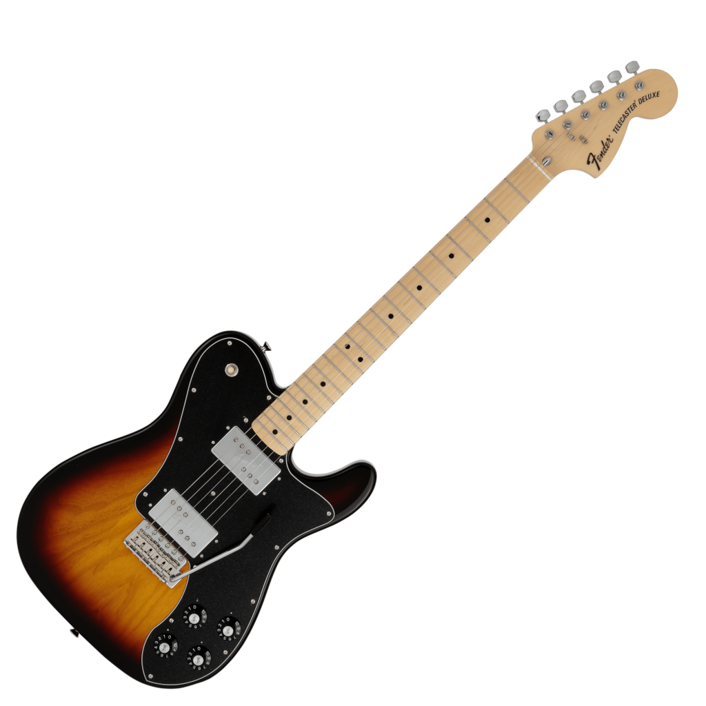 Fender Limited Edition MIJ 70s Telecaster Deluxe with Tremolo - 3 Tone Sunburst - Image 2