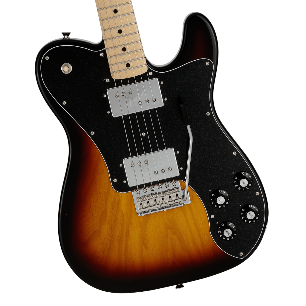Fender Limited Edition MIJ 70s Telecaster Deluxe with Tremolo - 3 Tone Sunburst - Image 4