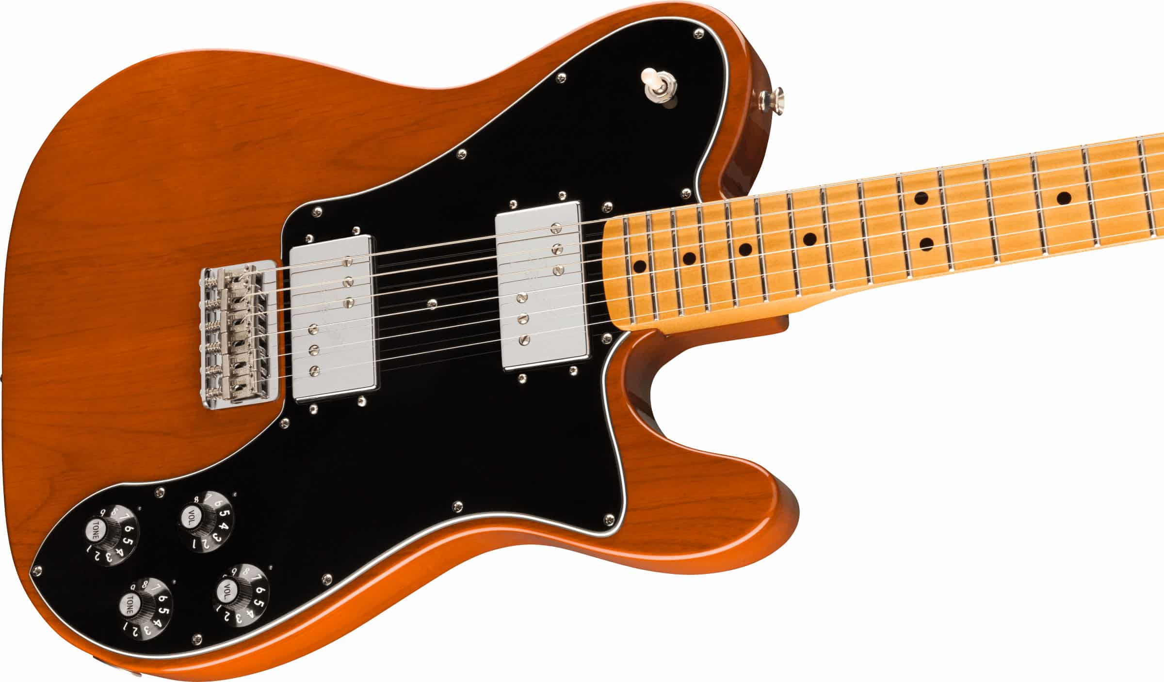 Vintera® '70s Telecaster® Deluxe, Maple Fingerboard, Mocha - Image 3
