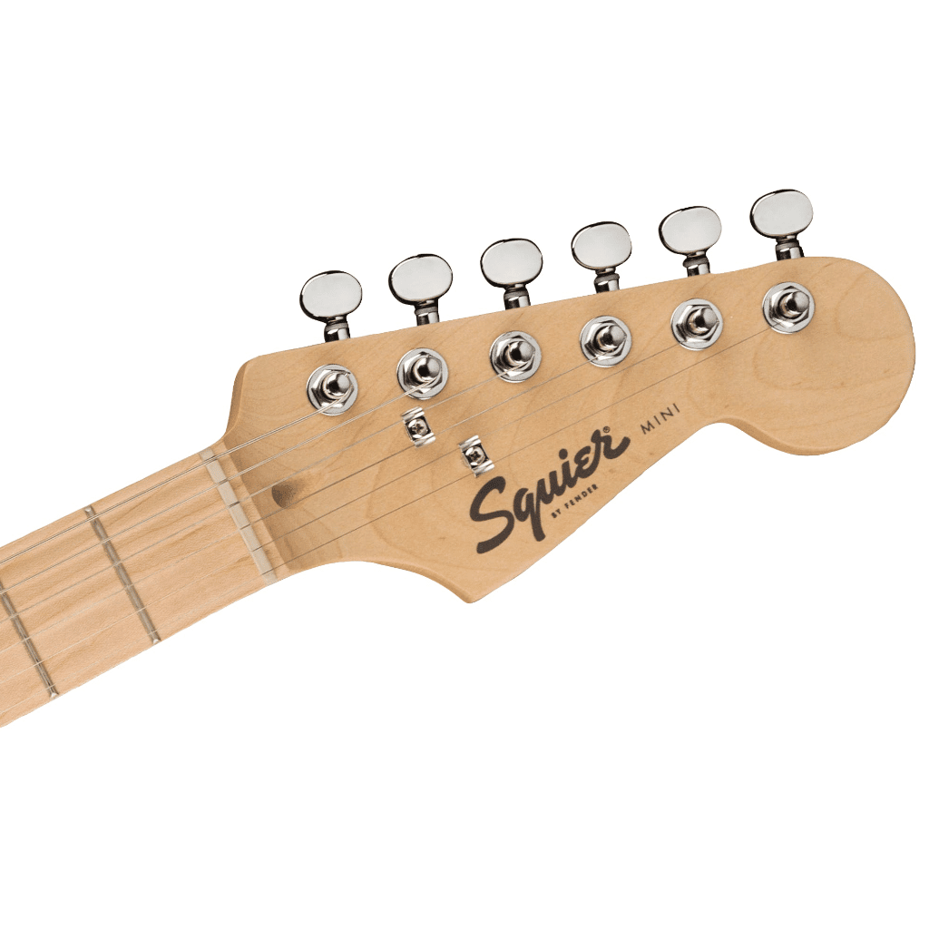 FSR Mini Jazzmaster® HH, Maple Fingerboard, Tortoiseshell Pickguard, Black - Image 5