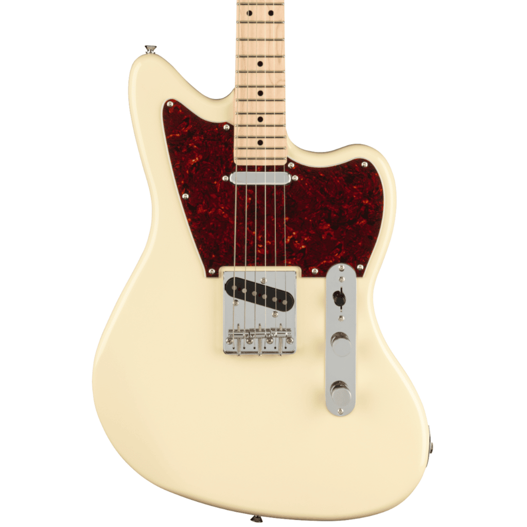 Paranormal Offset Telecaster®, Maple Fingerboard, Tortoiseshell Pickguard, Olympic White