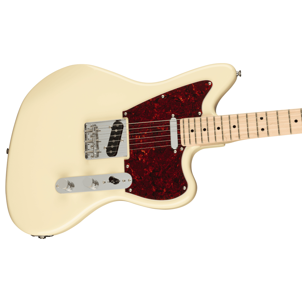 Paranormal Offset Telecaster®, Maple Fingerboard, Tortoiseshell Pickguard, Olympic White - Image 4