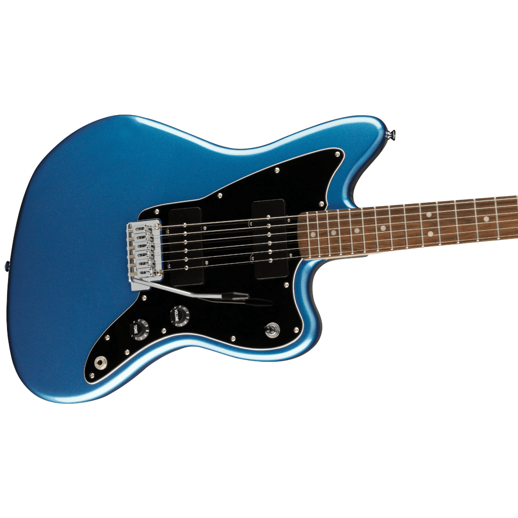Affinity Series™ Jazzmaster®, Laurel Fingerboard, Black Pickguard, Lake Placid Blue - Image 3