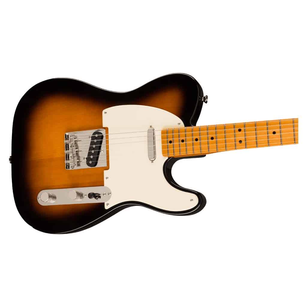 Squier FSR Classic Vibe '50s Telecaster®, Maple Fingerboard, Parchment Pickguard, 2-Color Sunburst - Image 2
