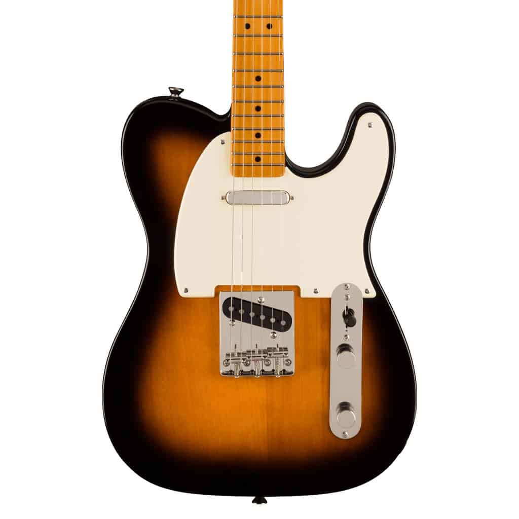 Squier FSR Classic Vibe '50s Telecaster®, Maple Fingerboard, Parchment Pickguard, 2-Color Sunburst