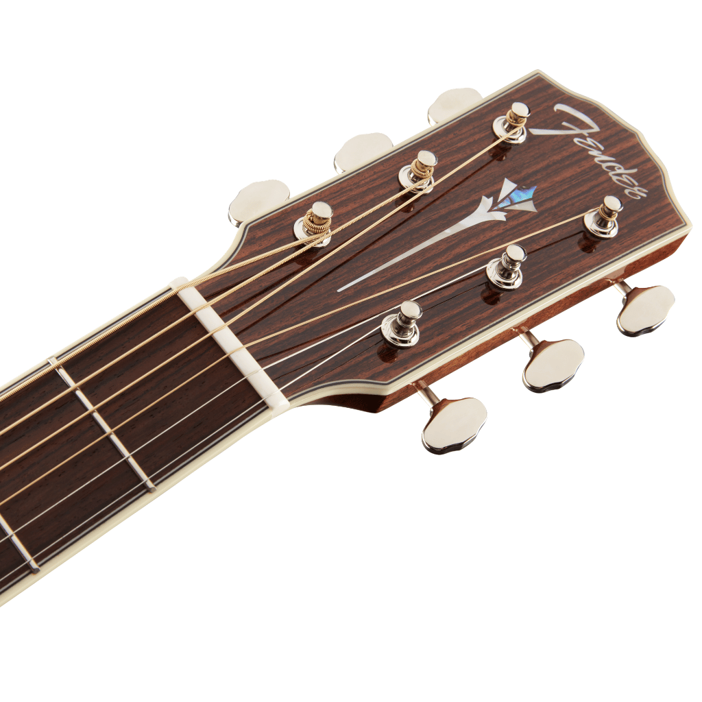Fender Paramount PM-3 Limited Adirondack Triple-0 Acoustic-Electric Guitar - Natural - Image 6
