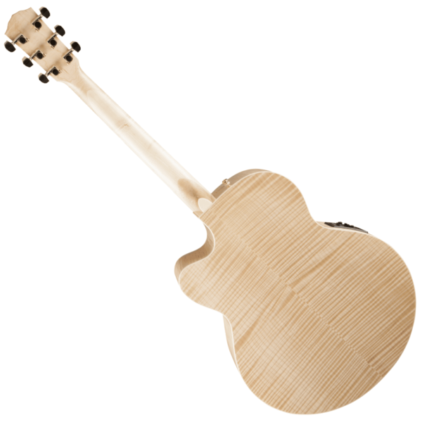 Fender CJ-290SCE Jumbo Maple Acoustic-Electric Guitar including Case - Natural - Image 3