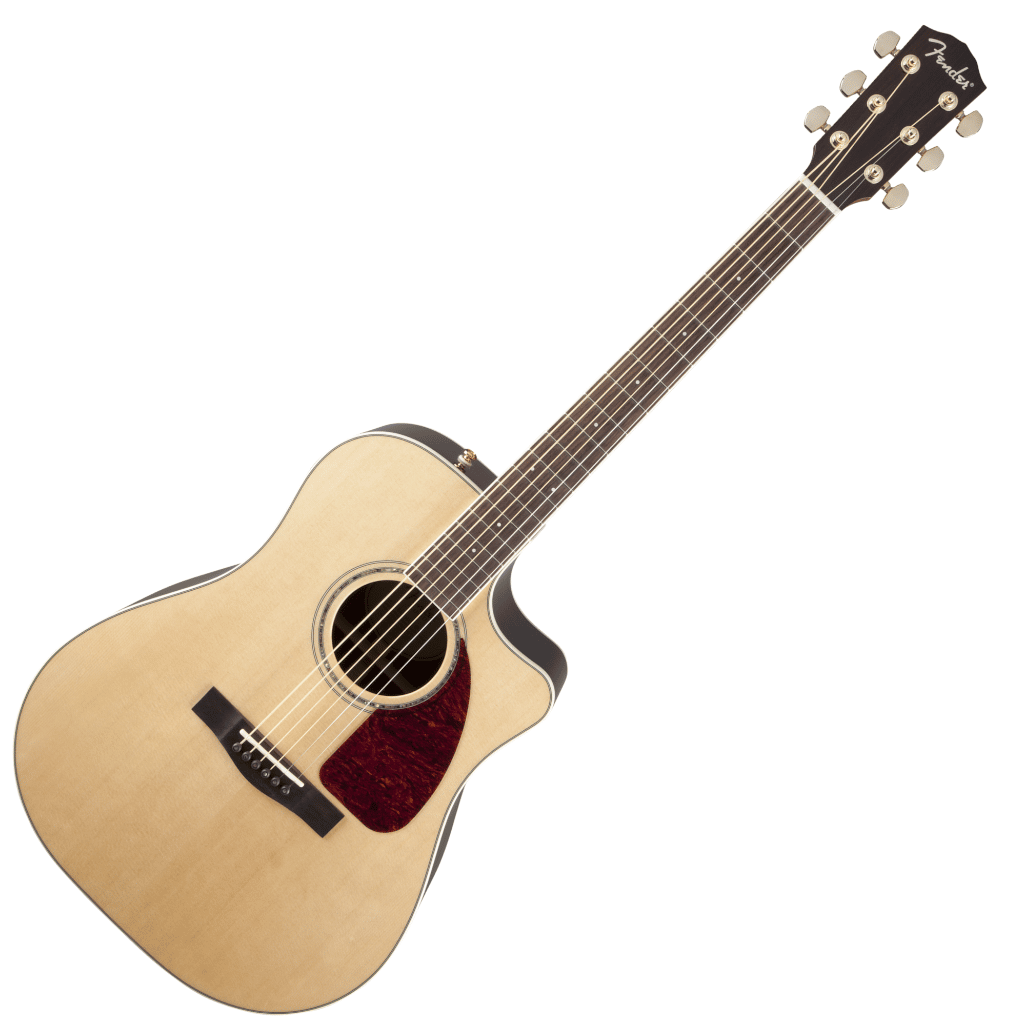 Fender CD-320ASRWCE Acoustic Electric Guitar - Natural - Image 2