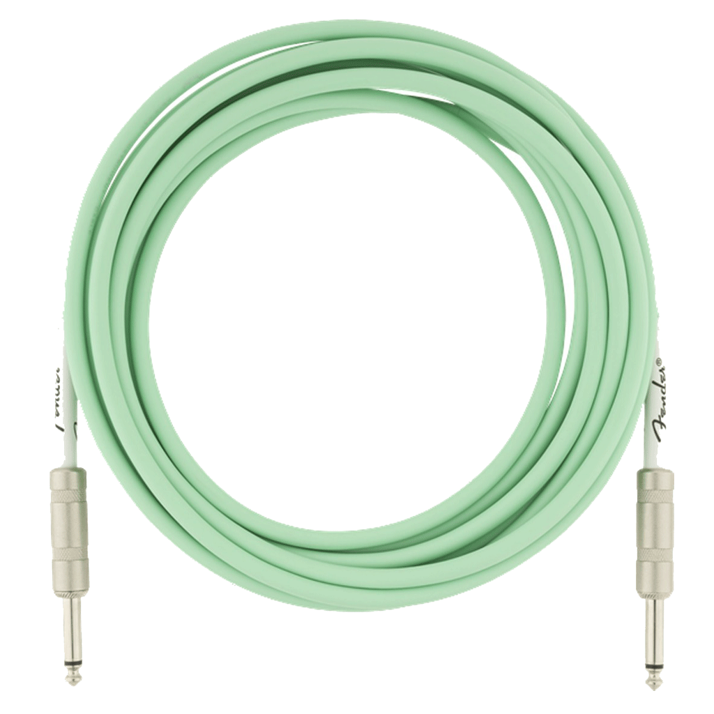 Fender Original Series Instrument Cable - 5.5m - Surf Green