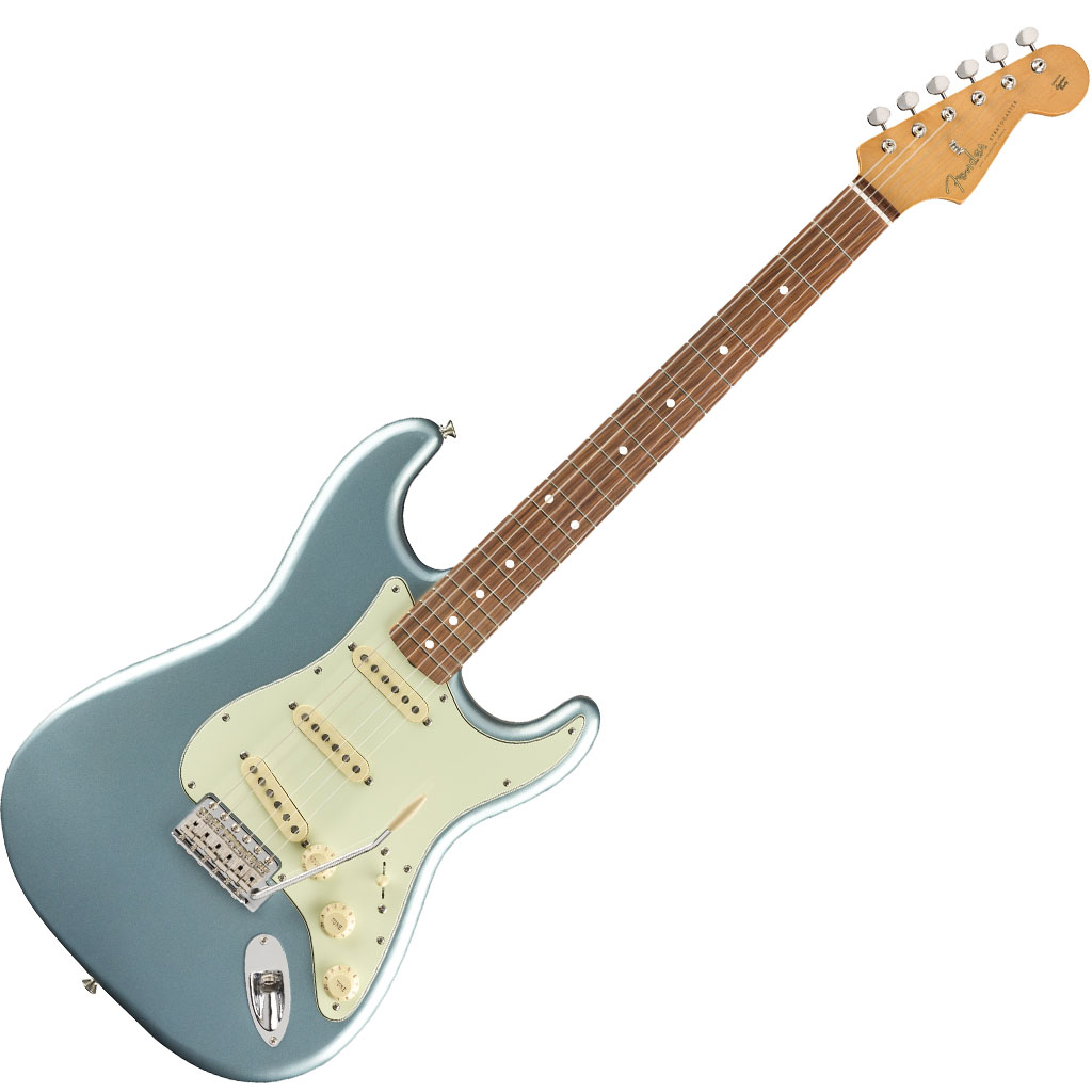 Vintera® '60s Stratocaster®, Pau Ferro Fingerboard, Ice Blue Metallic - Image 3