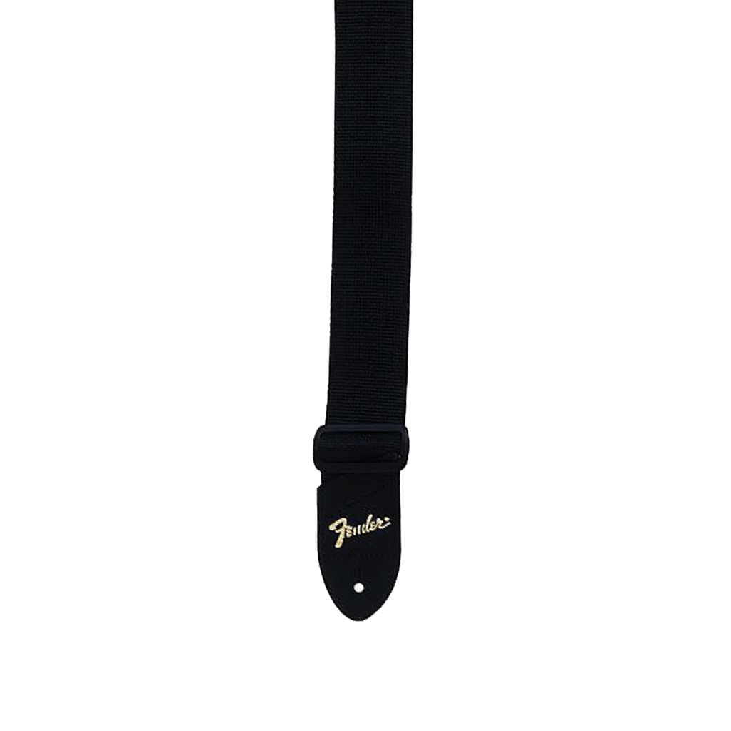 Fender 2" Polyester Logo Guitar Strap - Black - Image 3