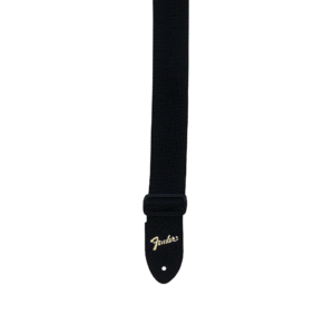 Fender 2" Polyester Logo Guitar Strap - Black