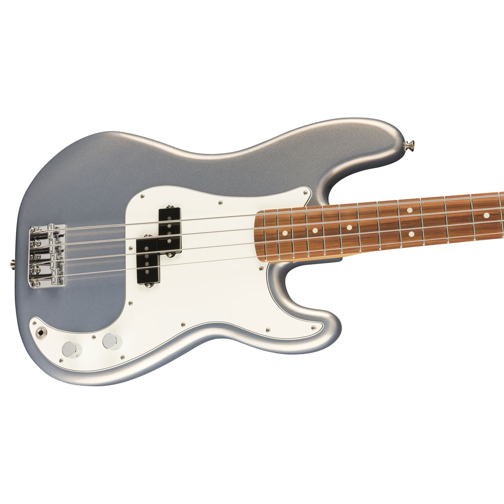 Player Precision Bass®, Pau Ferro Fingerboard, Silver - Image 4