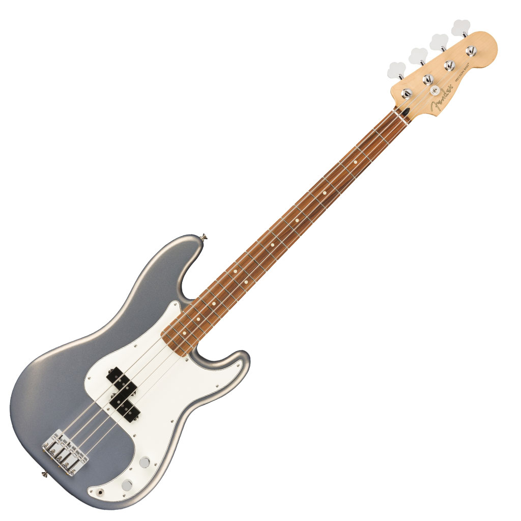Player Precision Bass®, Pau Ferro Fingerboard, Silver - Image 2