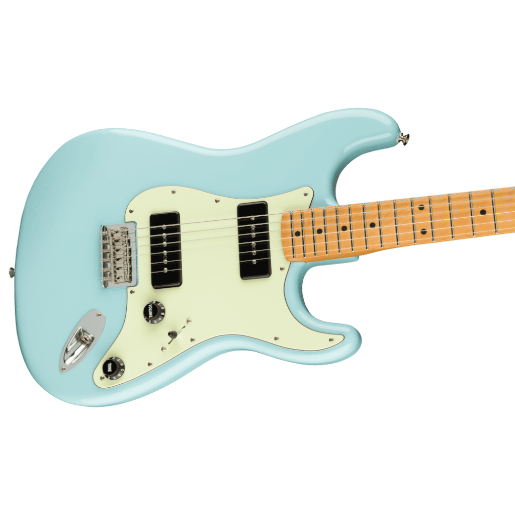 Noventa Stratocaster®, Maple Fingerboard, Daphne Blue - Image 3