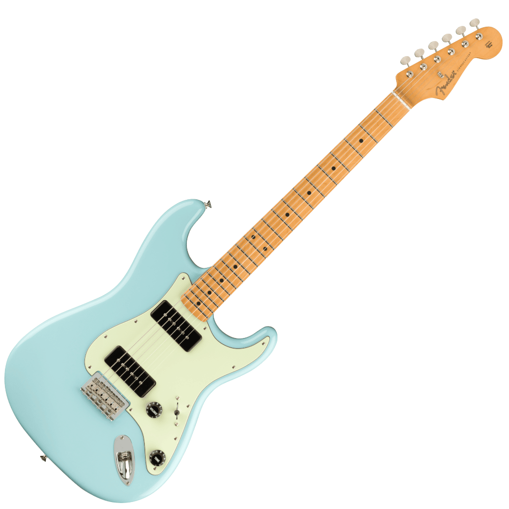 Noventa Stratocaster®, Maple Fingerboard, Daphne Blue - Image 2