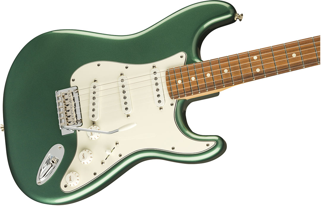 Limited Edition Player Stratocaster®, Pau Ferro Fingerboard, Sherwood Green Metallic - Image 4