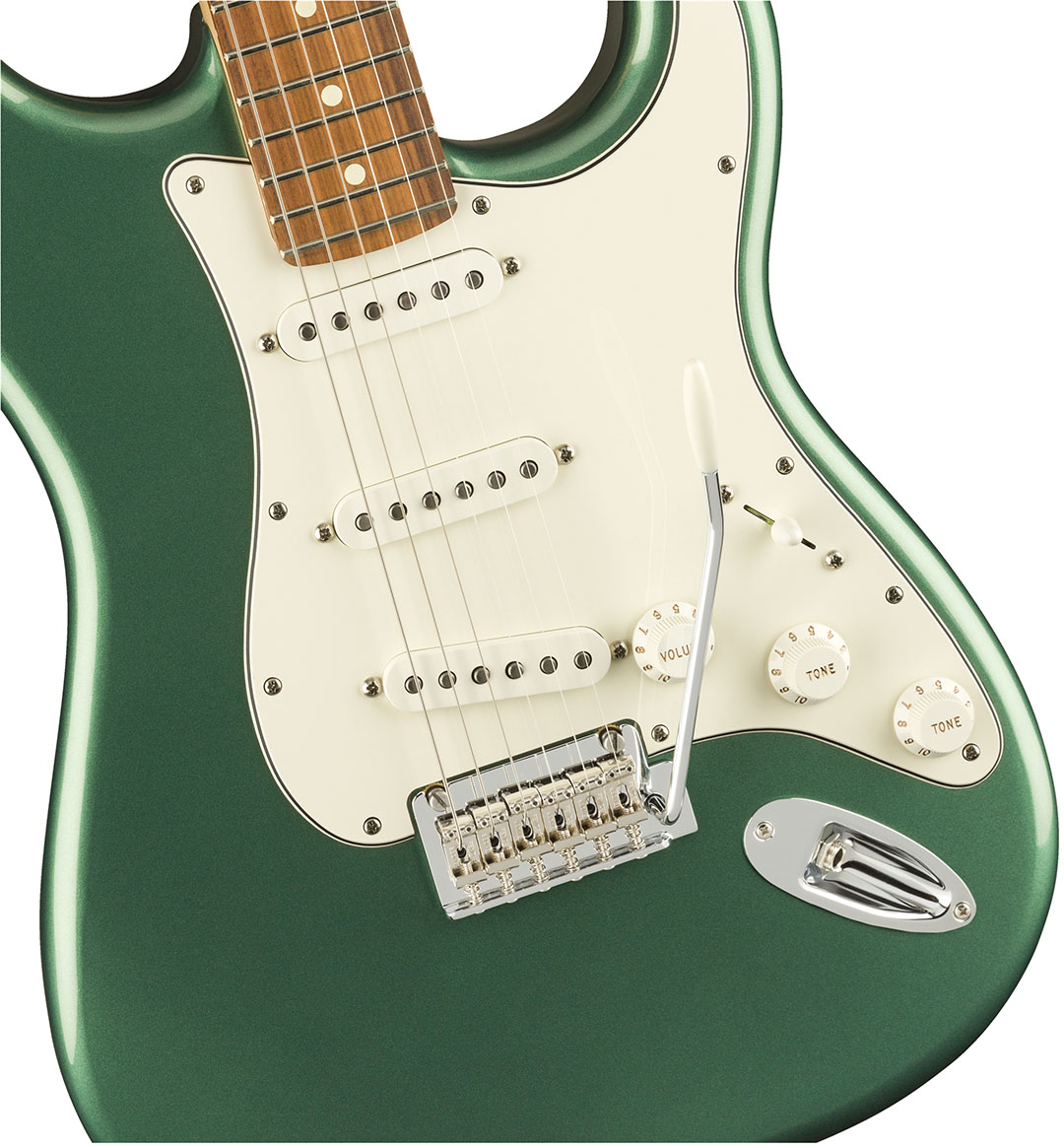 Limited Edition Player Stratocaster®, Pau Ferro Fingerboard, Sherwood Green Metallic - Image 3