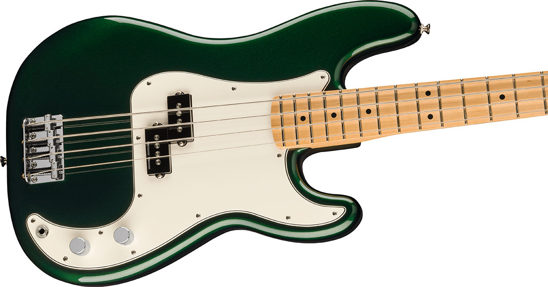 Limited Edition Player Precision Bass®, Maple Fingerboard, British Racing Green - Image 4