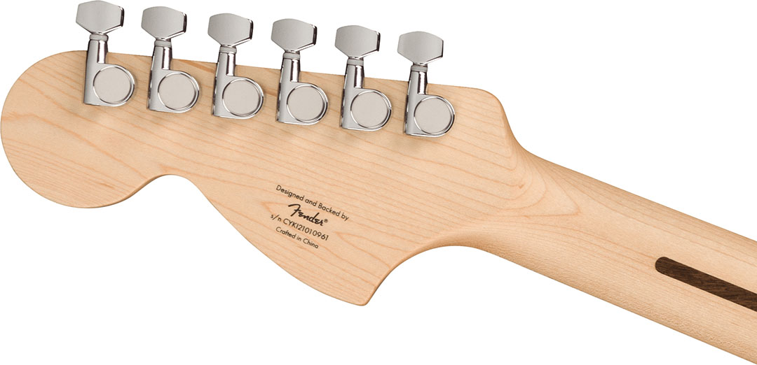 FSR Affinity Series™ Stratocaster® QMT, Laurel Fingerboard, White Pearloid Pickguard, Black Burst - Image 5