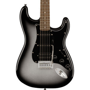 FSR Affinity Series™ Stratocaster® HSS, Laurel Fingerboard, Black Pickguard, Silverburst
