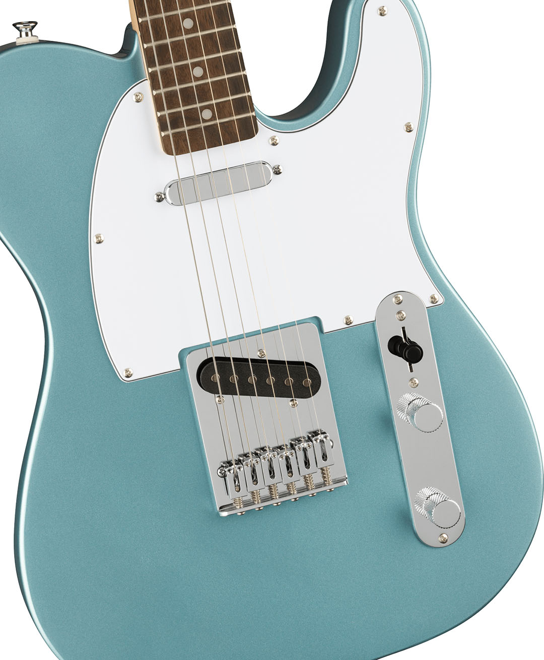 FSR Affinity Series™ Telecaster®, Laurel Fingerboard, White Pickguard, Ice Blue Metallic - Image 3